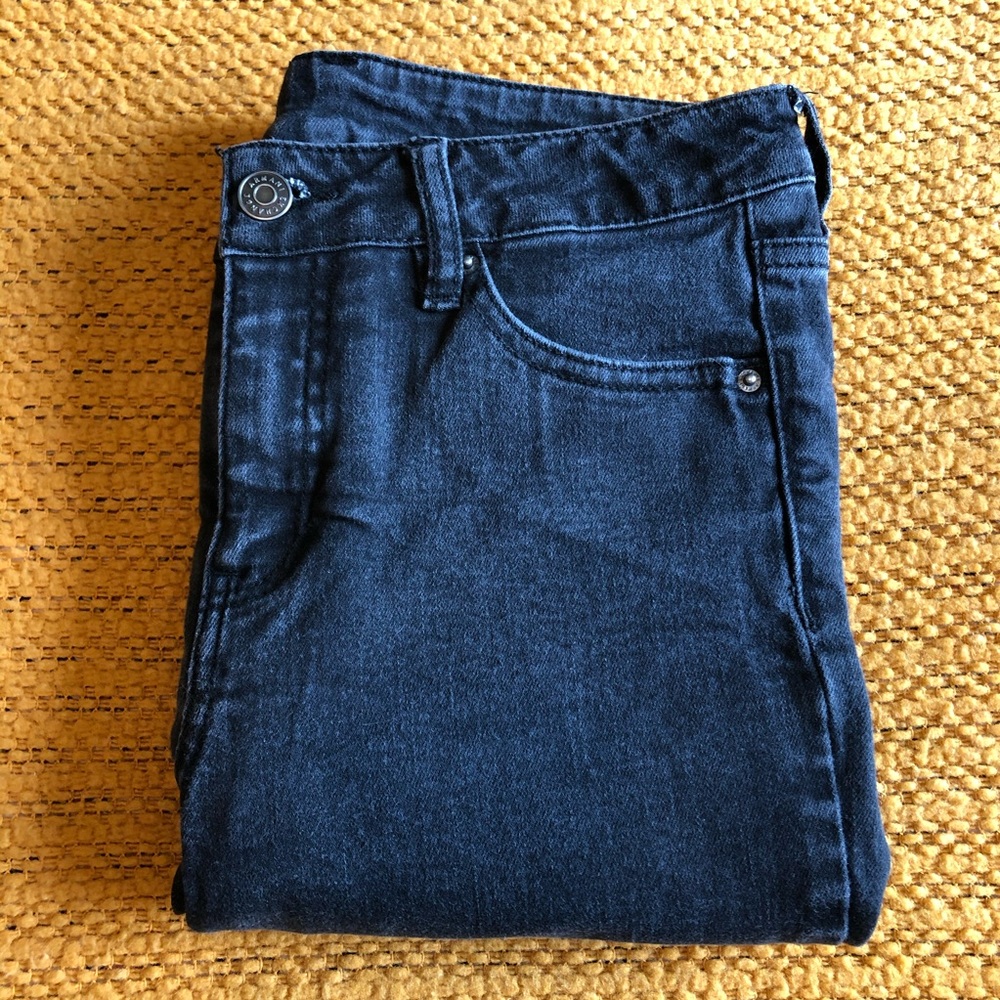 Armani Exchange Super Skinny Black Denim